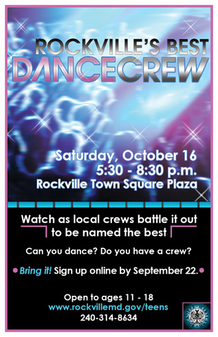 rbdc rockville's best dance crew poster